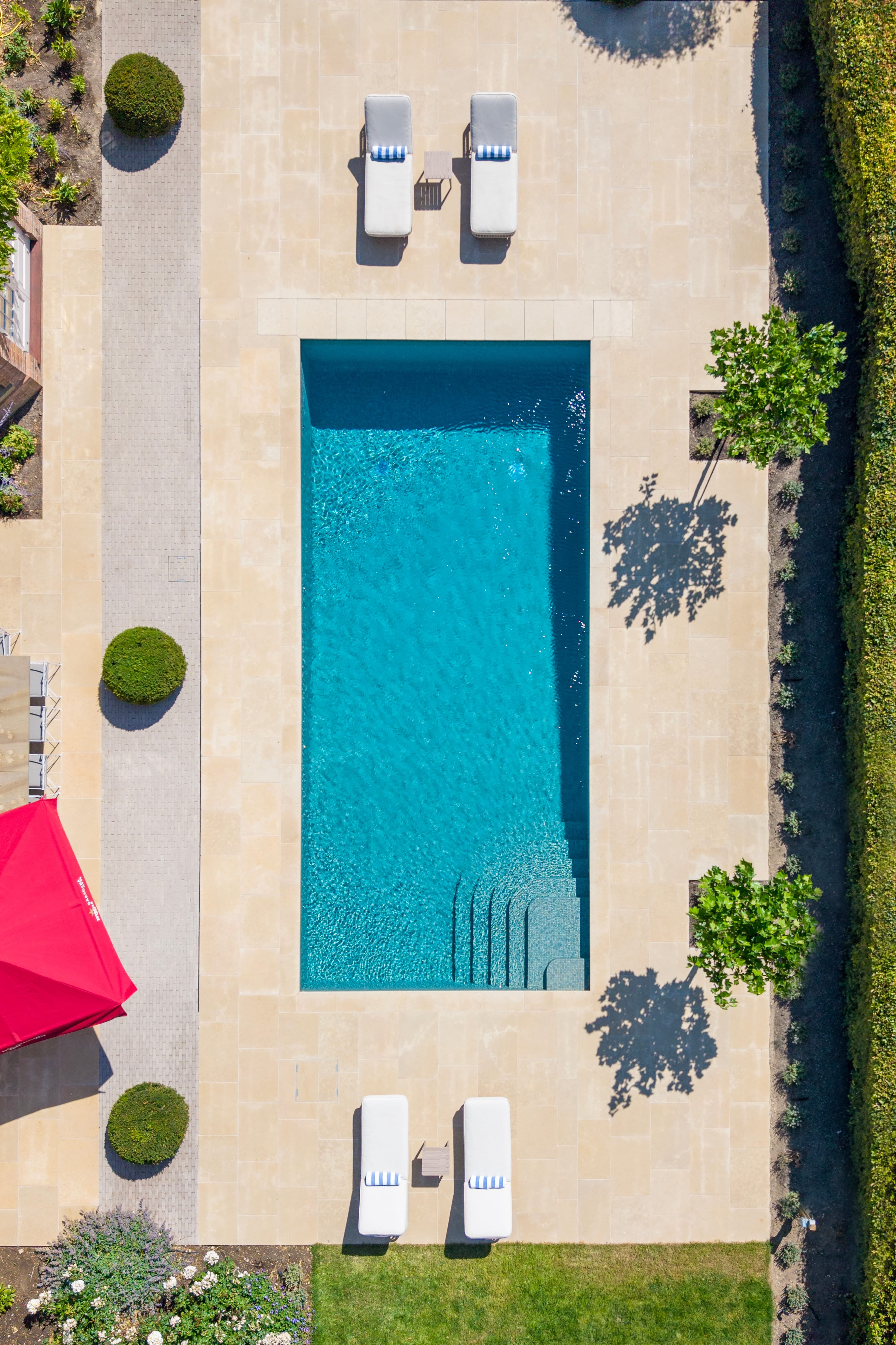 Lantern House aerial view